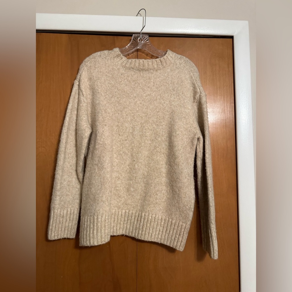Zara tan sweater